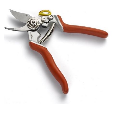 Outils Wolf – Sécateur à coupe franche 21mm – Lame en acier haute dureté – Poignées en aluminium ergonomiques – Système de réglage breveté – OGAS