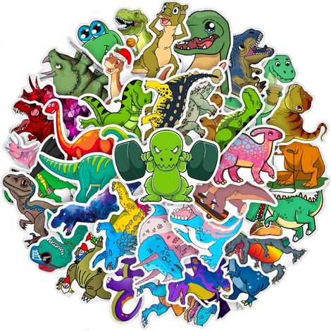Pack dautocollants - dinosaures 2 (1/5)