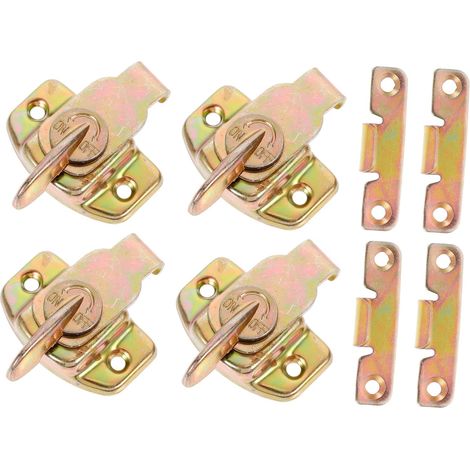 Lot de 4 attaches de verrouillage pour palettes (1/5)
