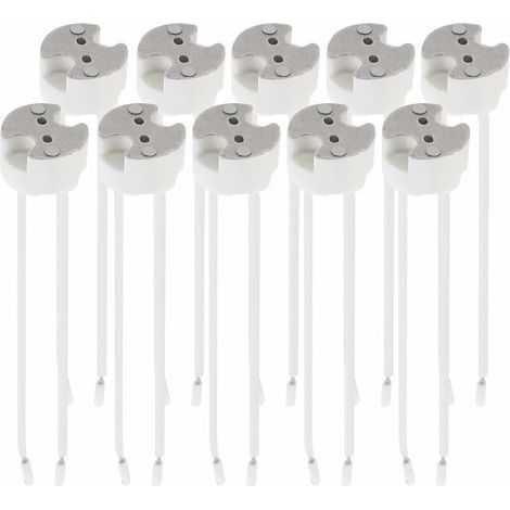 Packung mit 10 GU5.3-Sockelkabeln – für Halogenstrahler, LEDs und andere Leuchtmittel (1/5)