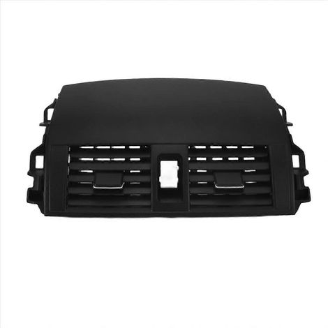 Panel de ventilación de salida de aire acondicionado central negro para Toyota Corolla 2008-2013（）