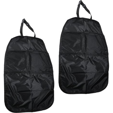 2PCS Protection Siege Voiture,Protection Siege Voiture Enfant,Housse Auto Siege Voitures avec 2 Poches,Convient pour la Plupart des Sieges D'auto,Voitures, Limousines a 4 Portes,Jeeps (1/5)
