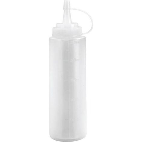Flacon Verseur Souple Plastique Blanc 240ml