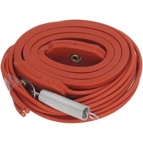 28W 15x430mm Silicone Heating Strip Anti-freeze Defrost Pipe Air Conditioning Compressor Heating Cable AC220V