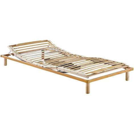 Rete una piazza e mezza elettrica in legno Master