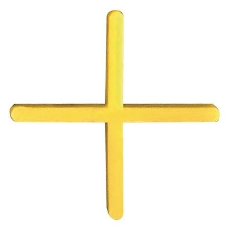 Taliaplast crucetas blancas 2 mm - paquete de 250 piezas