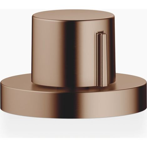 Commande excentrée Dornbracht avec bouton rotatif, 10710970-42, (1/4)