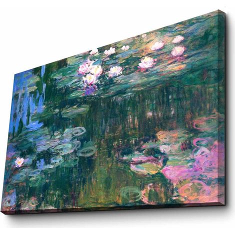 Decorazione artistica da parete con stampa su tela Painting Multicolore (1/4)