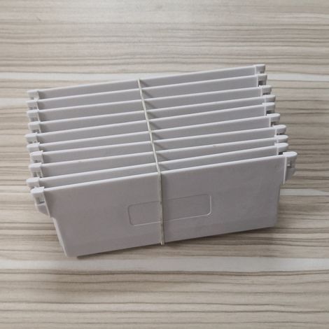 Plaque de base pour store vertical de 127 mm, store vertical lesté, accessoires de suspension en plastique, store vénitien vertical, accessoires pour rideaux (1/5)