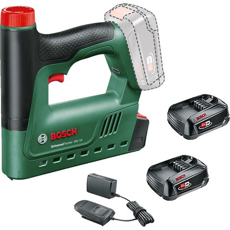 Bosch UniversalTacker 18v Cordless Tacker Stapler Nailer + X2 1.5AH Battery kit (1/5)