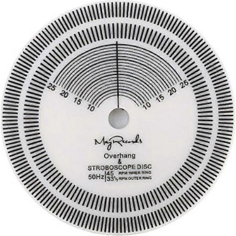Platine vinyle LP, disque stroboscopique, tachymètre d'étalonnage, platine vinyle-- (1/5)