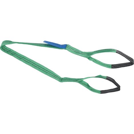 Hebebänder, hochbelastbar, 2 Tonnen Tragfähigkeit, hochfestes Polyester, farbiges Flachgewebe (3 Meter (9,84 Fuß)) (1/5)
