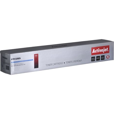 Activejet ATM-328CN toner cartridge for Konica Minolta printers, replacement Konica Minolta TN328C Supreme 28000 pages cyan (1/2)
