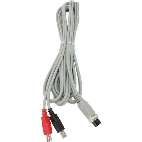 Câbles de remplacement M16 pour électrothérapie TENS - Fils de connexion pour appareils de physiothérapie et stimulation musculaire