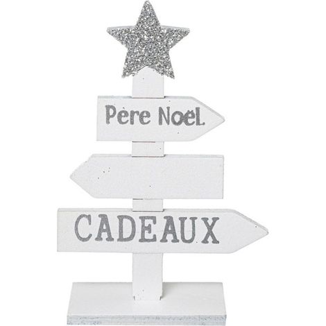 Lot de 6 Cavaliers de Table "Colorama" Blanc