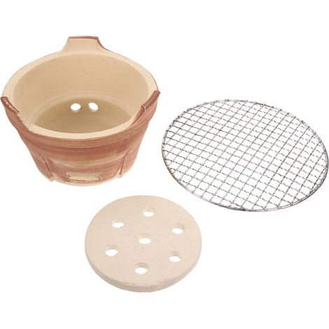 Mini Churrasco en céramique pour le camping, Fogão Portátil Multifuncional, Fogão a Carvão (1/5)