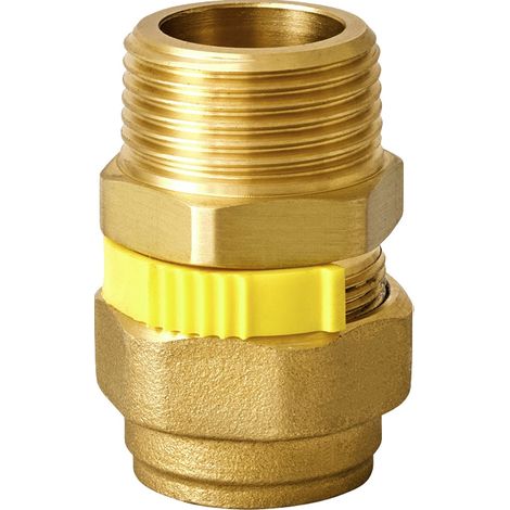 Raccord Gaz conique JPG PLT DN15 - Mâle 1/2" (15/21) - Favex