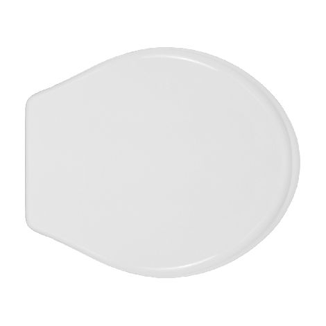SEDILE WC PER DISEGNO CERAMICA VASO PAOLINA FORMA 2- Bianco - Cerniere A passanti- CW- pezzi 1 (1/2)