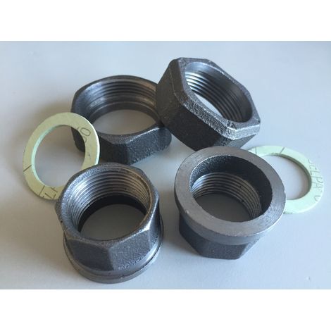 Raccord de pompe noir ensemble pour pompes de chauffage 1 x 1/2
