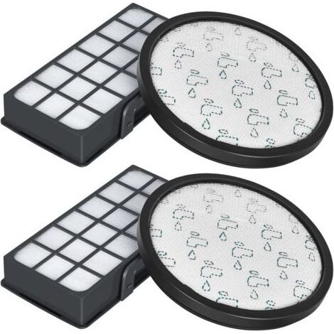 Filtres HEPA pour Rowenta X-Trem Power Cyclonic RO6984EA RO6941EA RO6963EA RO6921EA RO6971EA RO6993EA (Modèle RO69XX) Aspirateurs, Filtre de Rechange Accessoires ZR006001 (Lot de 2) (1/5)