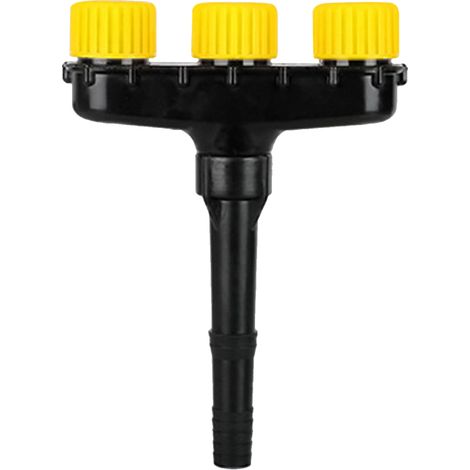 Arroseur de jardin réglable à plusieurs têtes, système d'irrigation pour pelouse, terrasse et cour, pulvérisateur d'eau pour jardinage (1/5)