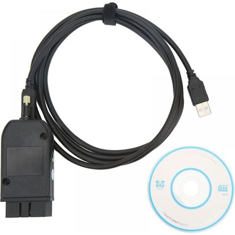 Câble de Connecteur D'adaptateur de Diagnostic VAS ODIS 22.9, 5054A 6154 pour Voitures de 1996 à 2022 (anglais et français) (1/4)