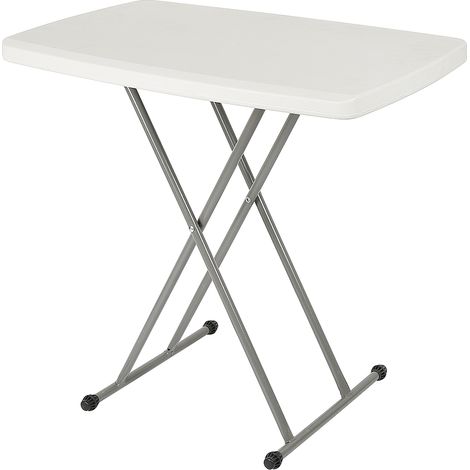 Yongqing – Table de balcon pliante 75×50 cm – 3 hauteurs réglables – Plastique HDPE résistant – Peu encombrante pour espaces extérieurs (1/5)