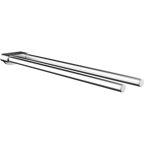 emco flow porte-serviettes, à deux bras, fixe, 430 mm, 275000143,