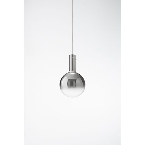 Suspension Led Série 8310 Verre Fumé, Structure Chrome Poli, 5W 3000K, Diamètre 20 Cm, Câble 200 Cm Ip20 - Perenz Design Moderne Et Elégant (1/2)