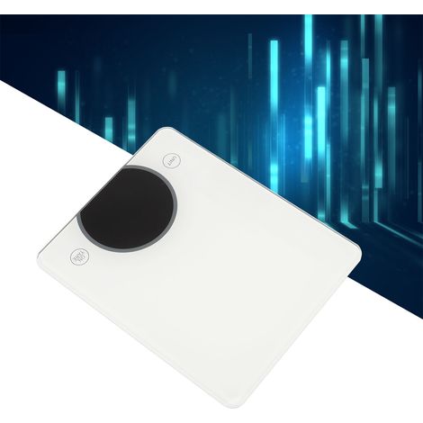 Balance électronique 5 kg avec Bluetooth, plateau en verre trempé multifonctionnel et application multilingue (1/5)