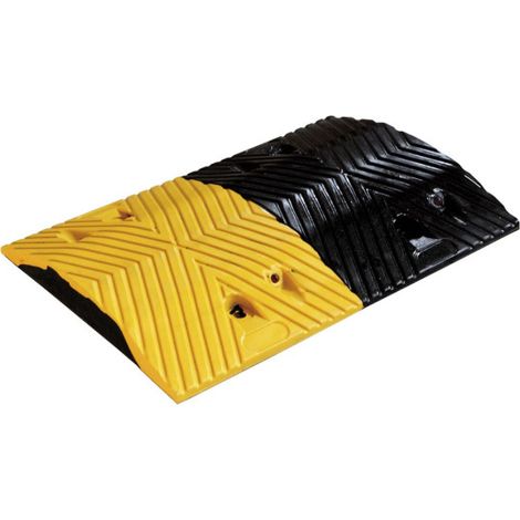 Reductor de velocidad amarillo/ negro huecos para fijación