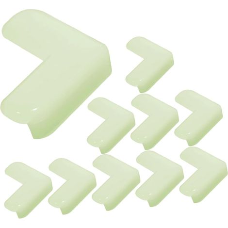 Lumineux pour Meubles Autocollants De Anti-Collision pour Tables Et Chaises Corners Guard 10pièces Transparent (1/5)