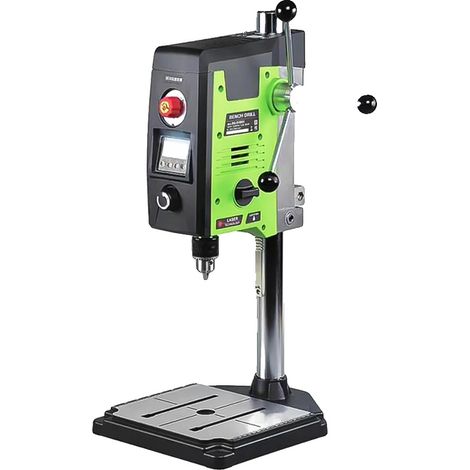Perceuse à colonne, puissance d'entrée 800W, vitesse à vide 2500tr/min, diamètre de perçage max. 13mm, tension nominale 220V, fréquence 50/60Hz (1/5)