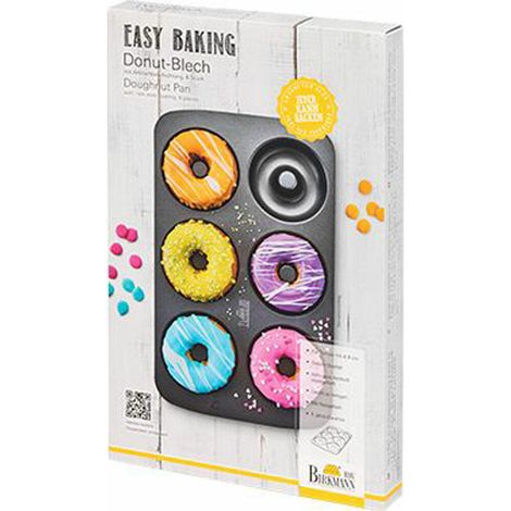 4 Einfaches Backblech Backform für 6 Donuts - Birkmann (1/3)