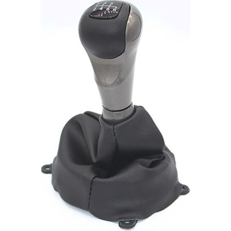 Compatible avec Honda Civic : cache-volant, cache-levier de vitesses, pommeau de levier de vitesses intégré, cache-sélecteur de vitesses, kit noir 6 vitesses, une pièce, kit pommeau de levier de vites (1/4)