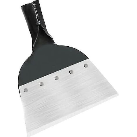 Pelle de jardin multifonctionnelle pour le nettoyage extérieur, pelle plate en acier, pelle à glace, outil de désherbage et de plantation pour les travaux agricoles (1/4)