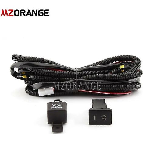 jeu de phares antibrouillard à LED pour Toyota Corolla 2008 avec cadre de protection chromé et câblage pour phares gauche et droit - Accessoires auto (1/5)