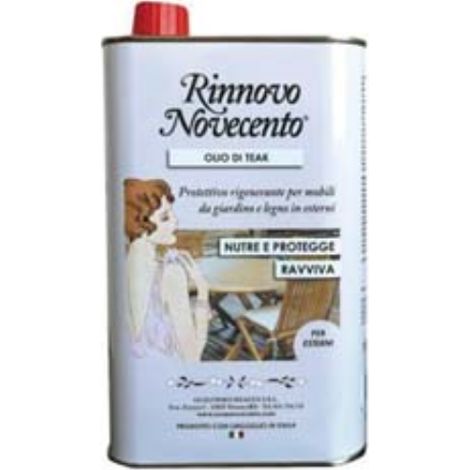 Olio di teak ml.500 - ml.500 3 pezzi Cera novecento