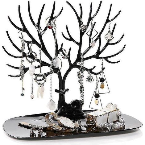 Support pour arbre en bois de cerf, présentoir à bijoux/collier/bracelet (1/5)