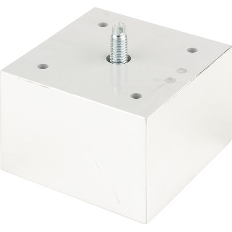 Möbelbein FP002 50 mm poliertes Chrom SANS MARQUE