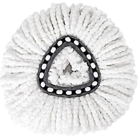 Tête de balai en microfibre de rechange pour balai à franges O-Cedar/Vileda - Nettoyage facile à 360° - Accessoires de recharge (1/5)