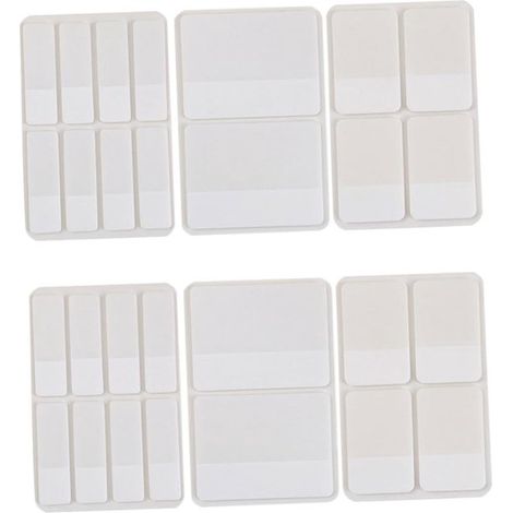 Sticky notes - 6 pièces - Notes autocollantes - Post-it - Post-it notes - Post-it tabs - Notes autocollantes - Notes adhésives - Index tabs - Tabs - Post-it index - Sticky tabs (1/5)