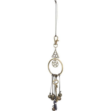 Clochettes Sorcières Anti-Stress - Clés Magiques Anciennes et Carillons Vents Décoratifs pour Porte (1/5)