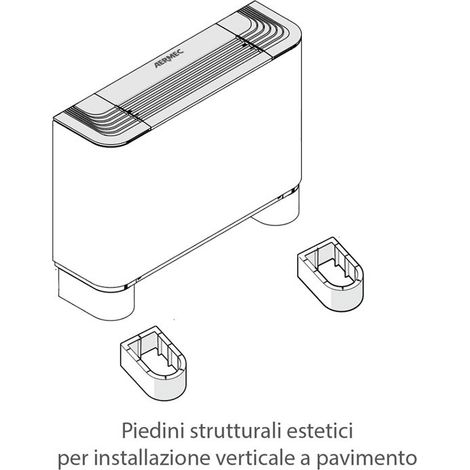 Aermec Coppia di piedini estetici e strutturali per serie FCZ e FCZI ZXZ (1/3)