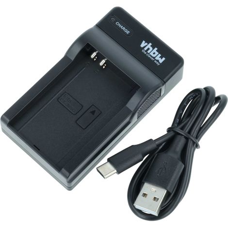 vhbw USB-C Ladegerät kompatibel mit Anycool W02 GSM Kamera - Ladeschale + USB-C Kabel Ladeanzeige (1/5)