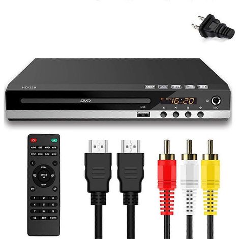Lecteur EVD Numérique Haute Définition 1080P - Compatible DVD, SVCD, CD-RW, VCD (1/4)