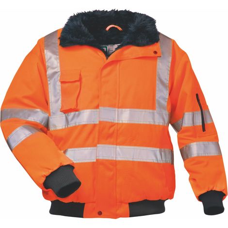 Gr .5XL (74/76) GUSTAV WS - PILOTJACKE ORANGE orange GUSTAV HIGH VIS PILOT J