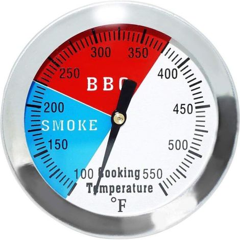 Thermomètre pour grill à charbon, four, thermomètre inox, thermomètre de cuisson (1/5)