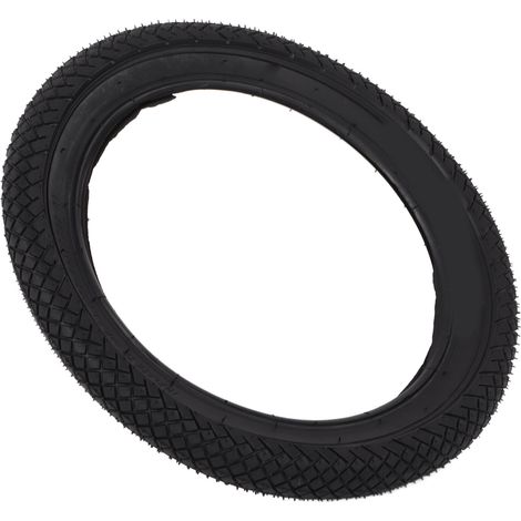 Pneu en caoutchouc épais antidérapant pour vélo enfant, motif à damier, 14 x 2,125 (1/5)