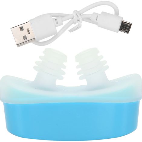 Appareil anti-ronflement électrique en silicone, purificateur d'air, aide respiratoire pour le sommeil (1/5)